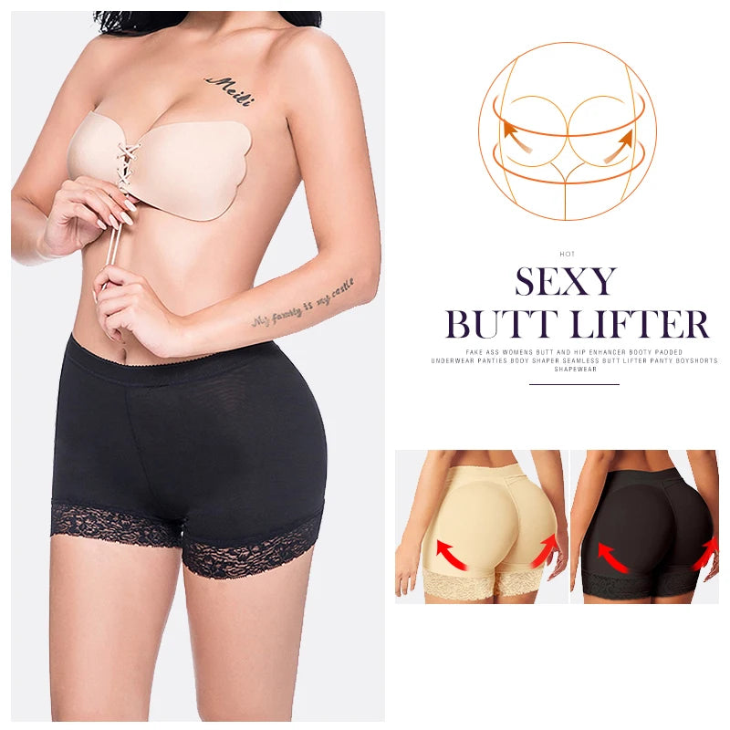 Cathy  Butt Lifter (With Zipper) Seamless Slimming Shorts