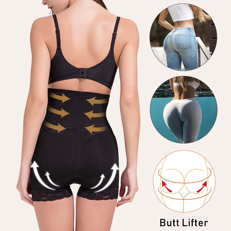 Cathy  Butt Lifter (With Zipper) Seamless Slimming Shorts