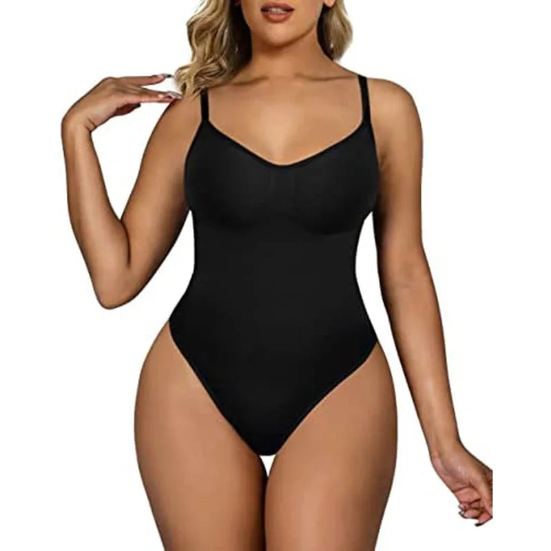 CLARA Seamless Sculpting Thong Shapewear Bodysuit